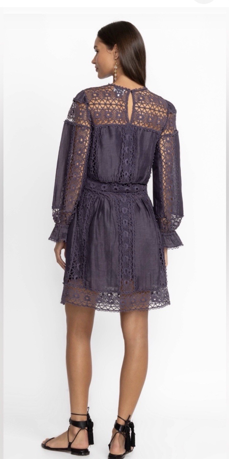 Johnny Was Mitska Lace Mini Dress