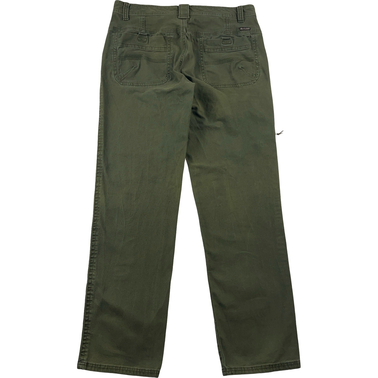 Legendary Outfitters Canvas Pants Mens 36×34 Green Straight Leg Cargo Pocket