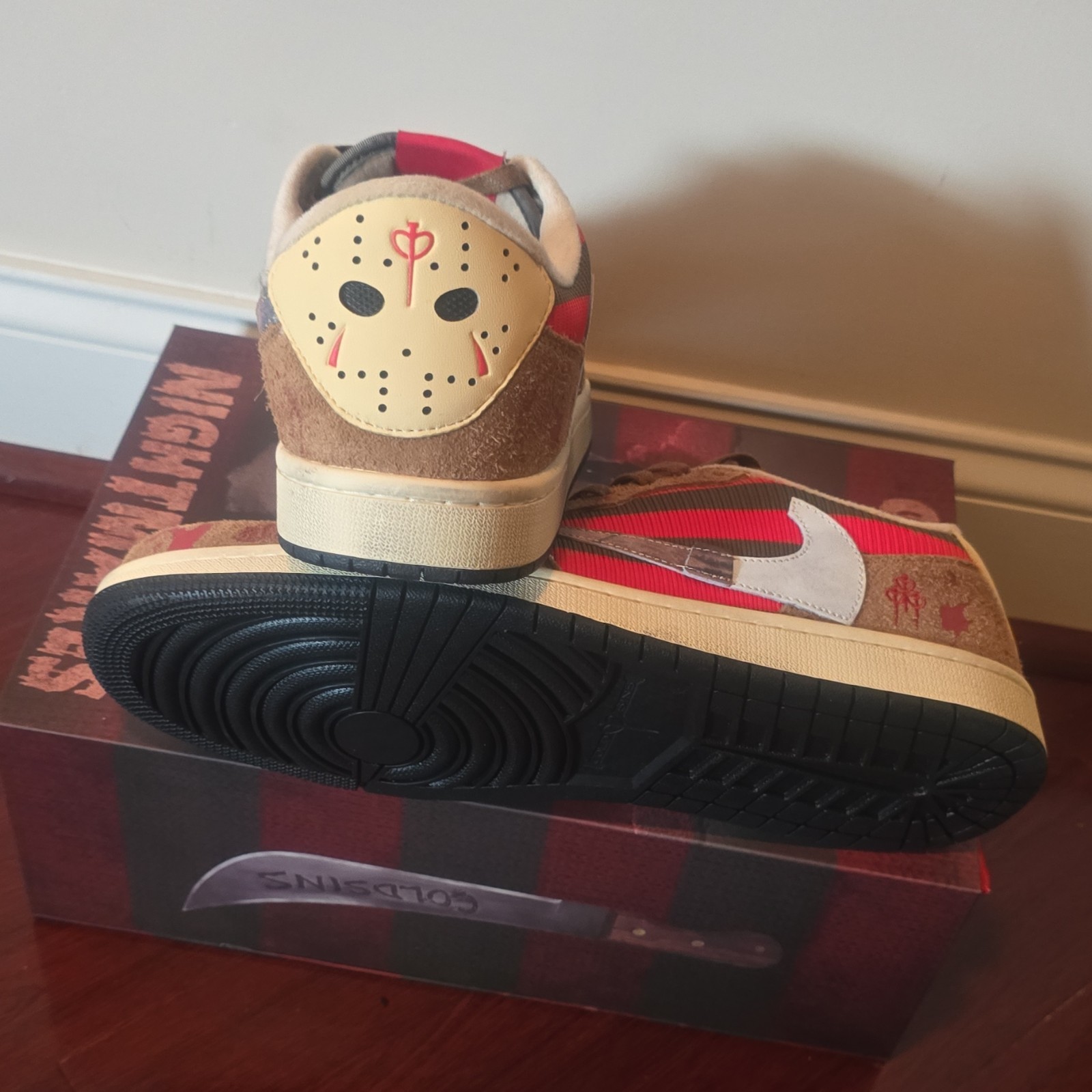Coldsins Nightmares Size 15 – FREDDY Vs JASON Travis Scott Limited Release 2026