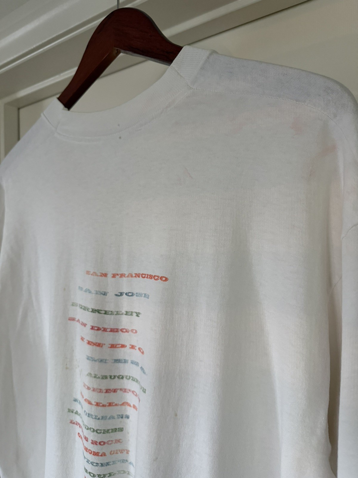 vintage 90s Pearl Jam Freak T Shirt XL Eddie Vedder
