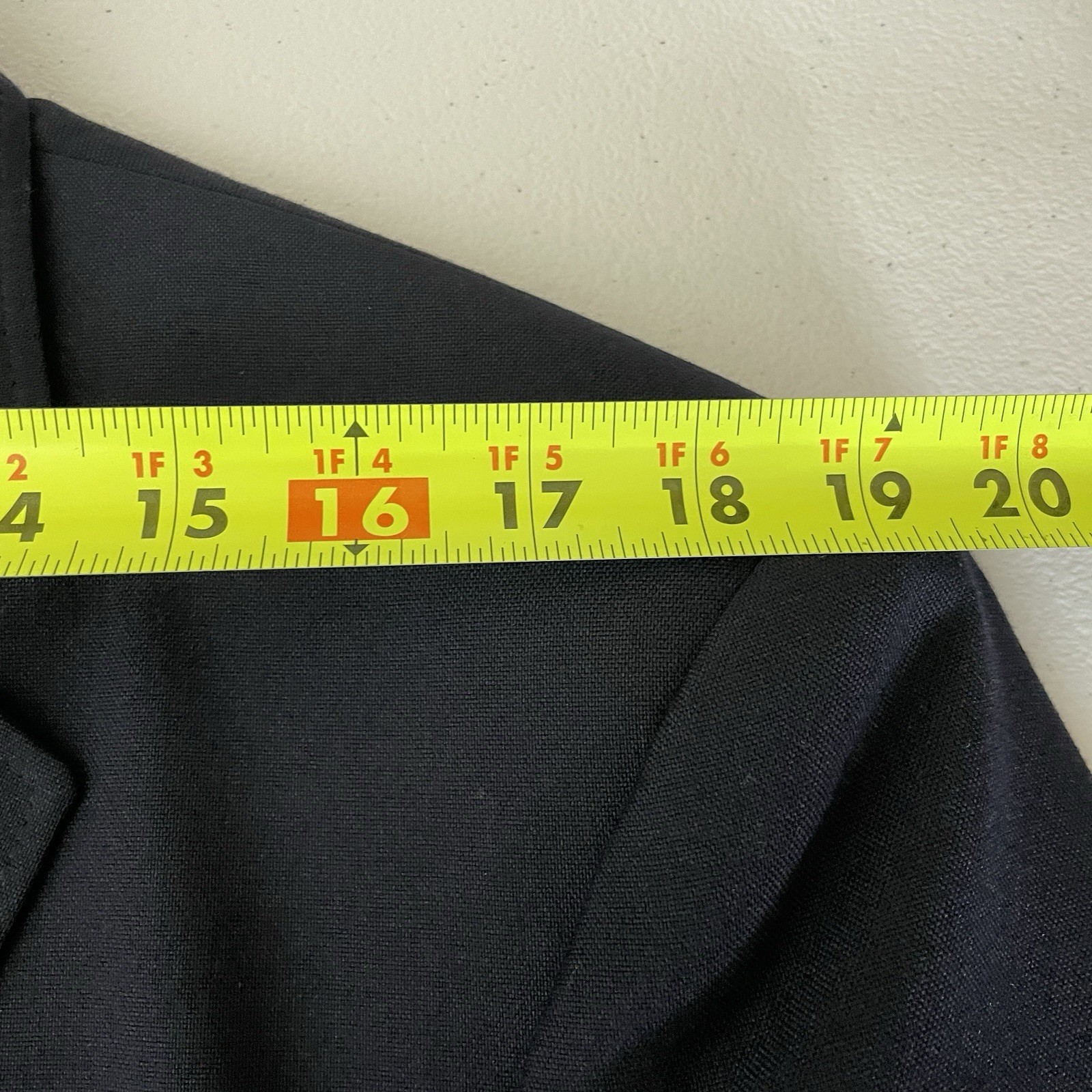 David Taylor Blazer Jacket Mens 40R Navy Blue Solid Hopsack Gold Buttons