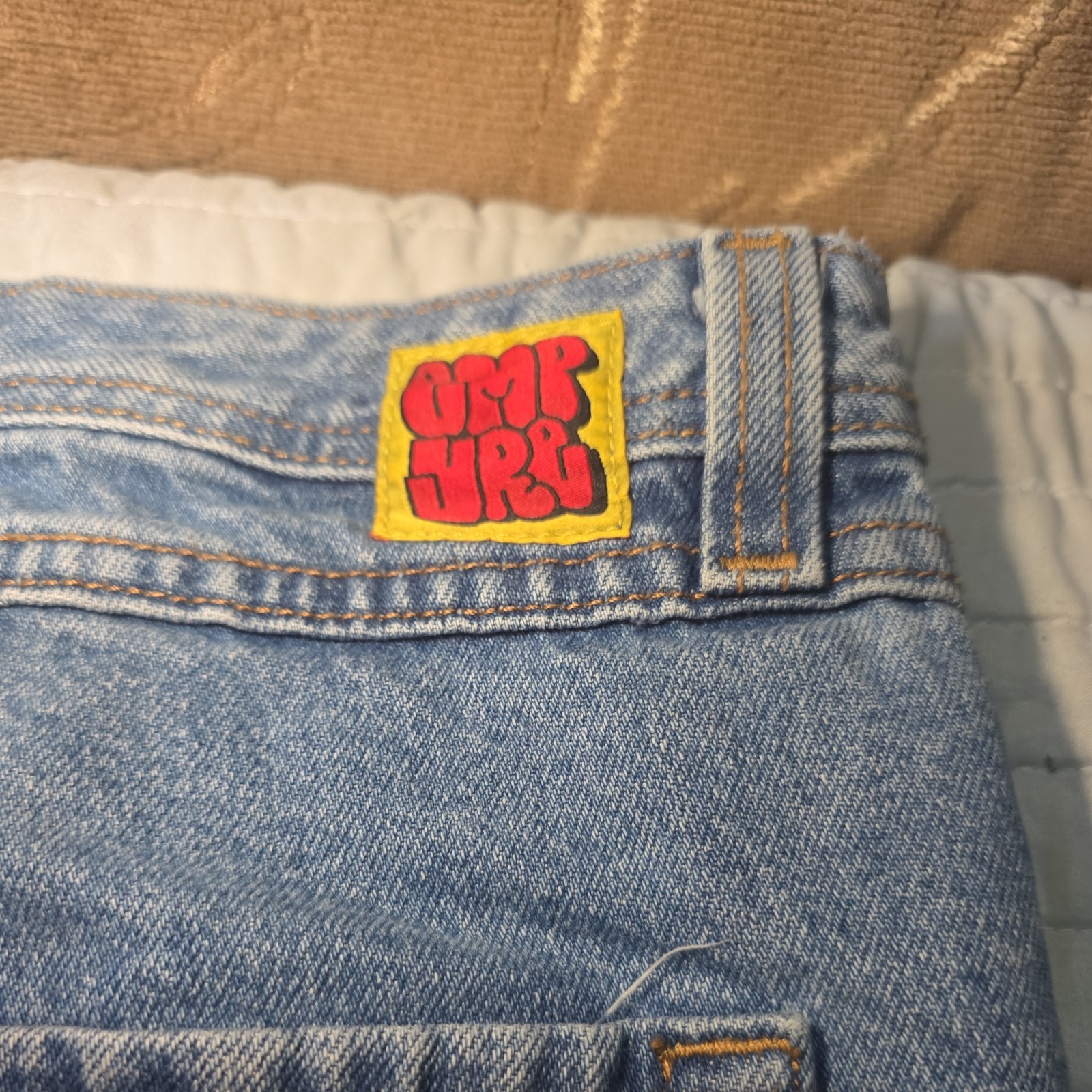 Vintage Y2K Empire Baggy Skate Embroidered Logo Pants Size 34×30