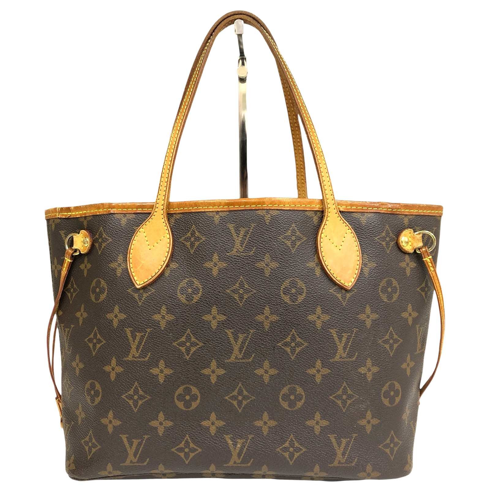 Auth Louis Vuitton Neverfull PM Tote Bag Monogram Shoulder Bag M40155 VI1078