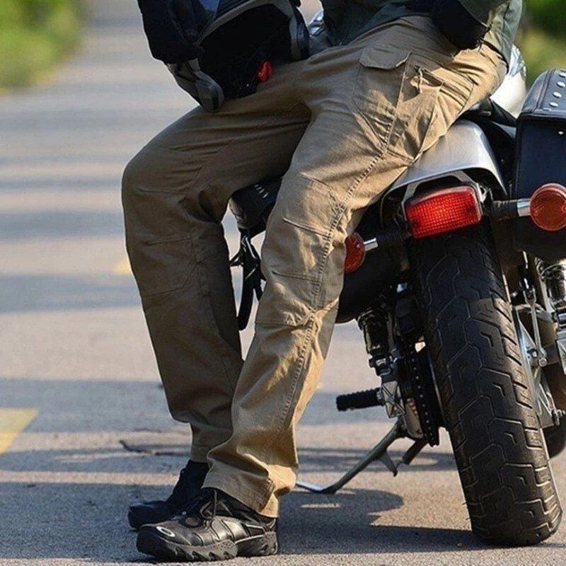 Mens Tactical Cargo Pants Work Pants Combat Outdoor Waterproof Hiking Trousers