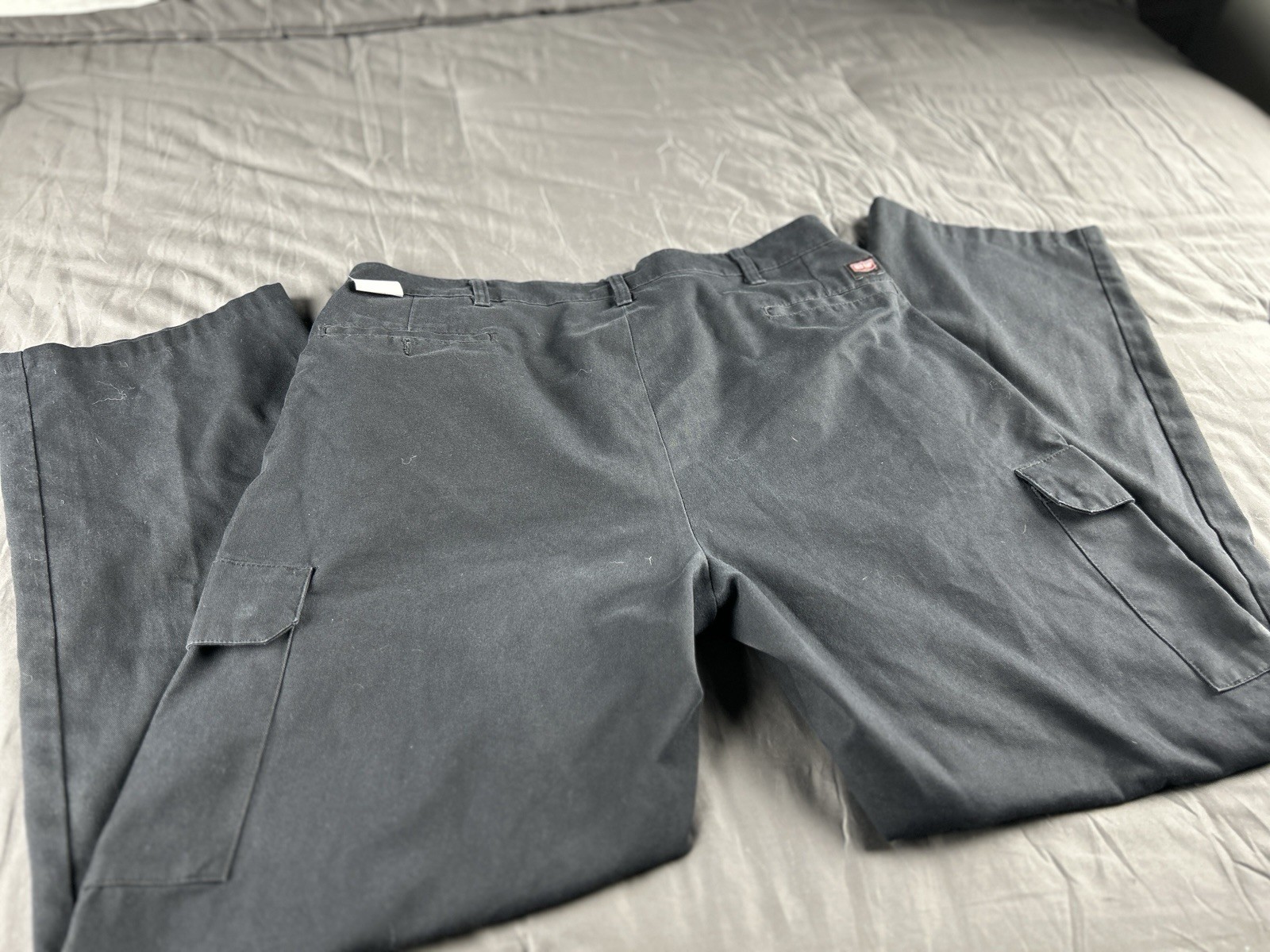 Spirit Red Kap PT88BK9 Black Twill Work Pants 38/34 Polyester/Cotton