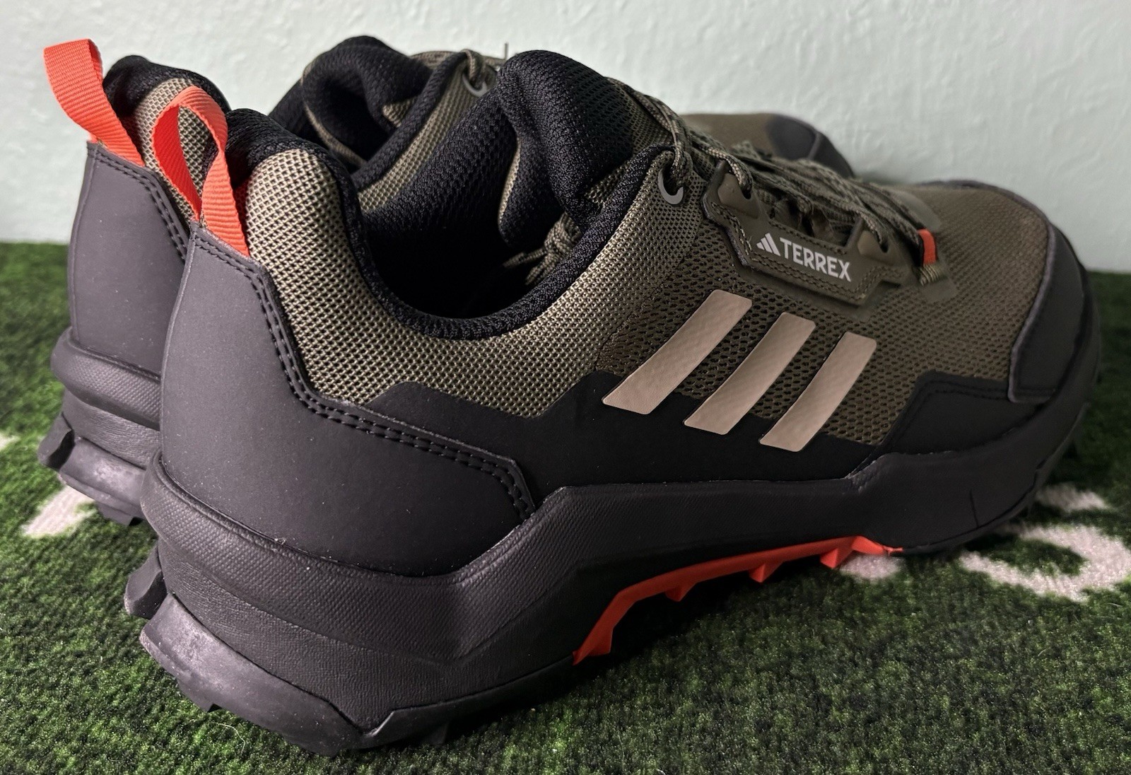 US Men’s 7.5 Wide – Adidas TERREX AX4 “Olive Strata Core Black” IG8852, Hiking