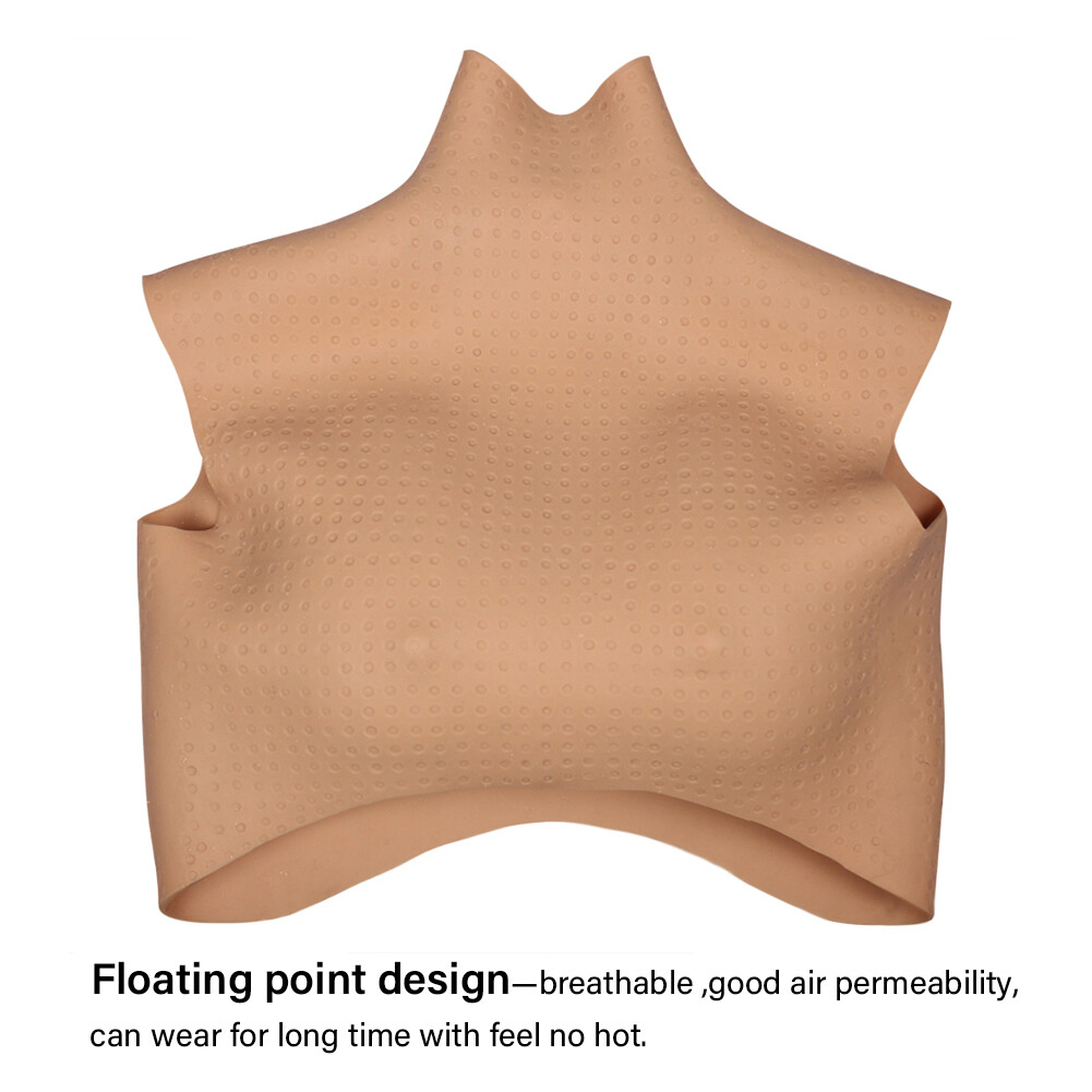 Dokier 8th Silicone Breast Forms Breastplate Fake Boobs With Bloodshot B-H Cup