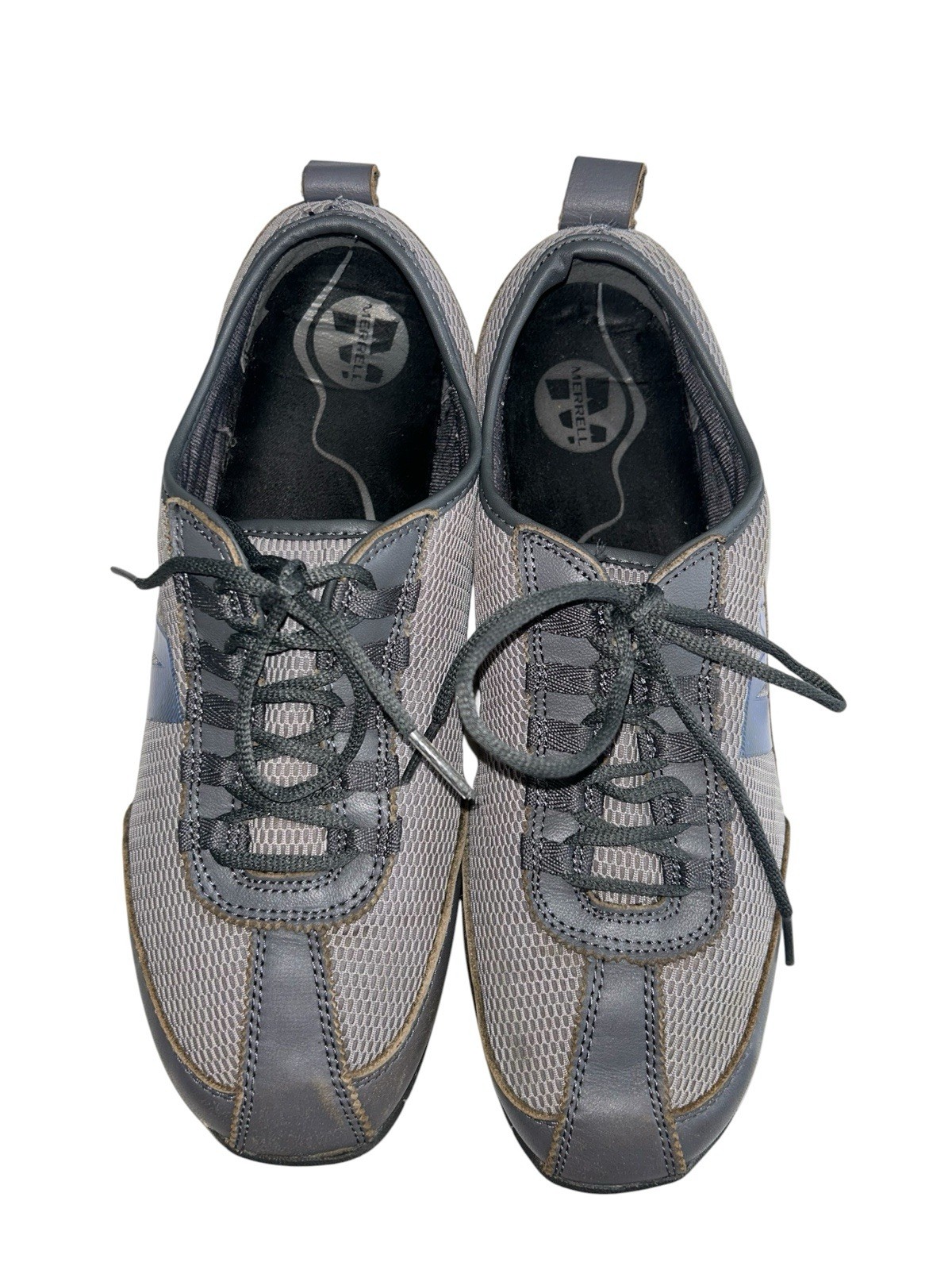 Merrell Castle rock Womens US Size 10 Gray Leather and Mesh Trail Running Shoes