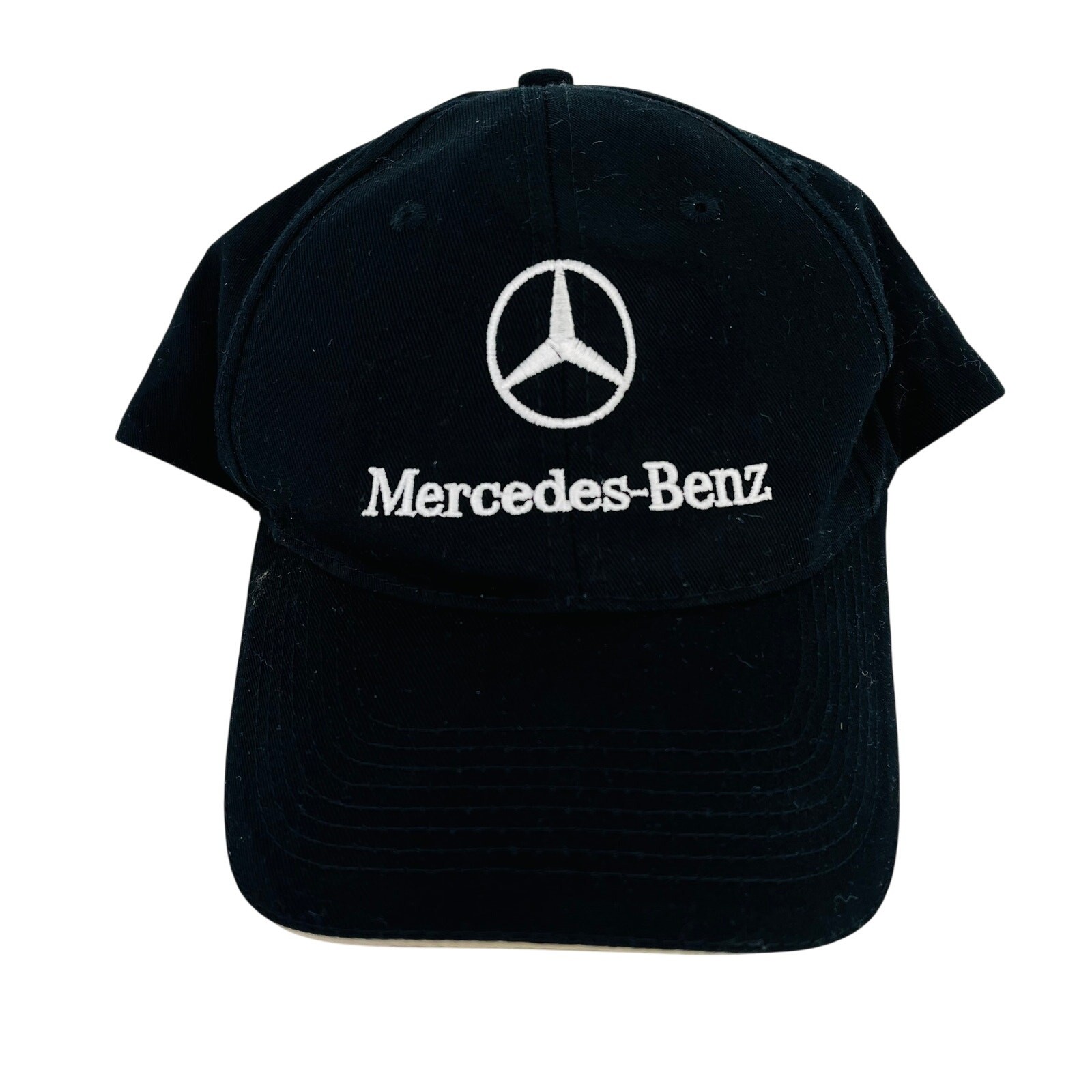 Mercedes-Benz Black Logo Baseball Cap Hat One Size Port & Company