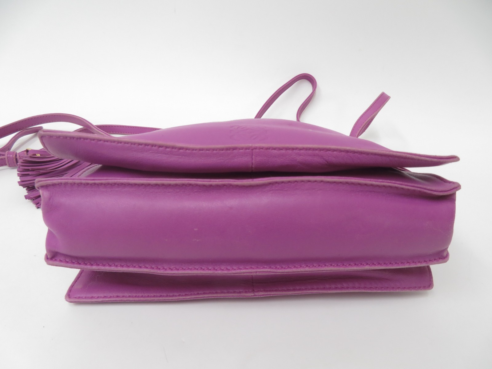 Authentic LOEWE Flamenco Lambskin Nappa Leather Shoulder Bag S#51068