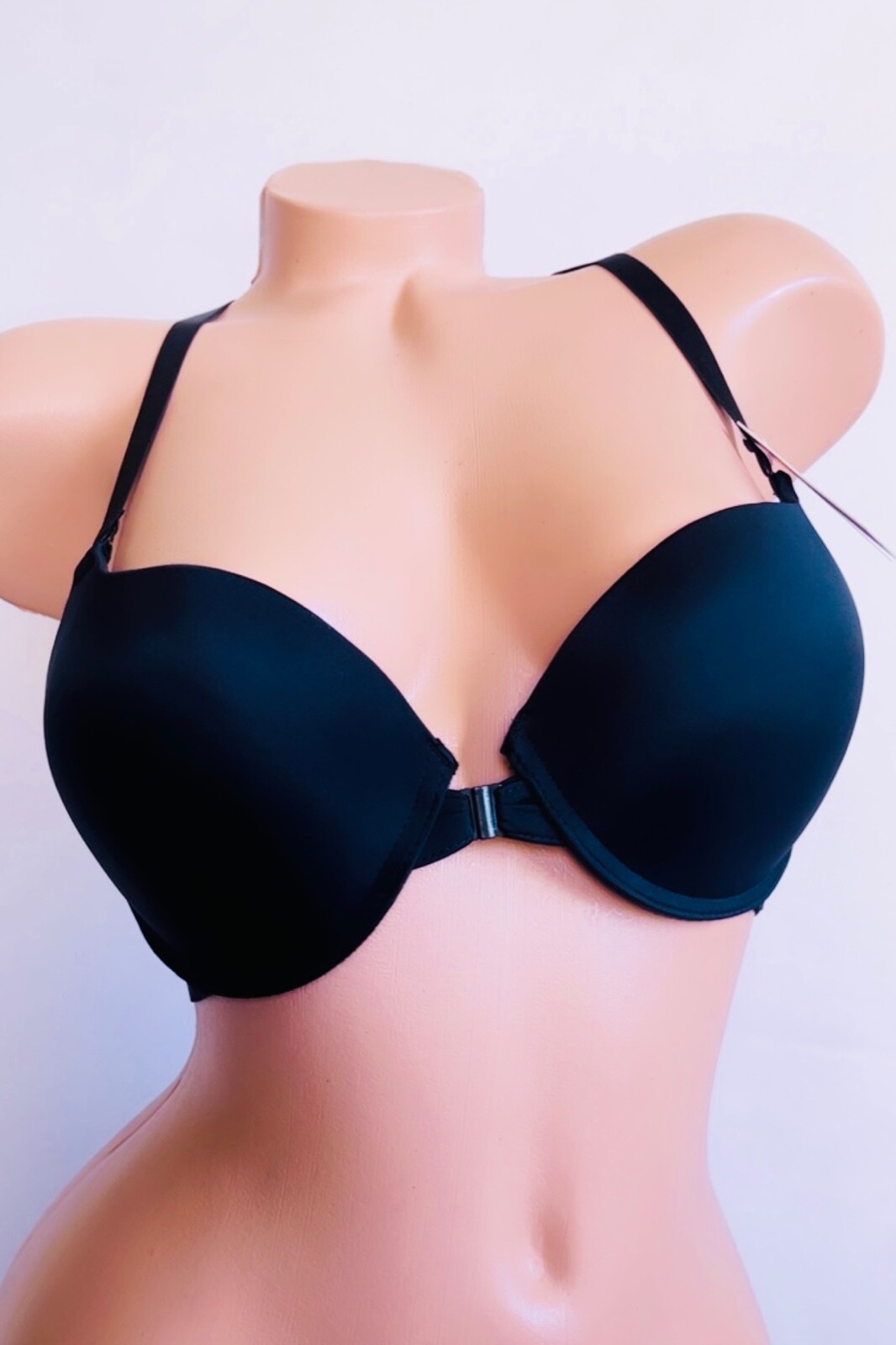 1/3/6 Bras Extreme Push Up add 2 Size Open Front Seamless Racer Back Bra 32B-38C