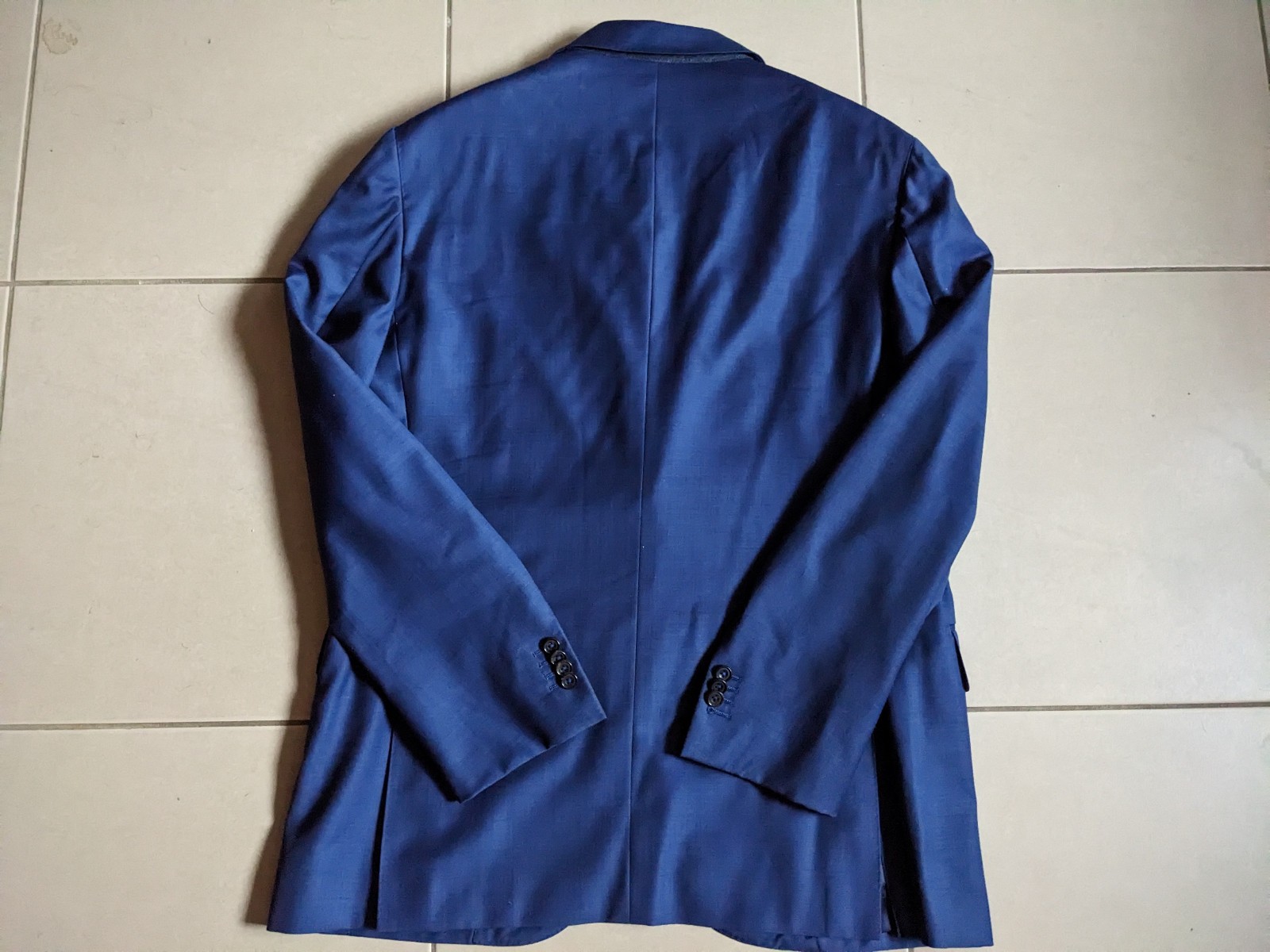 M.J. Bale Sakuro Denim Suit Jacket 46/40 Full Canvas Made in Japan VBC Wool