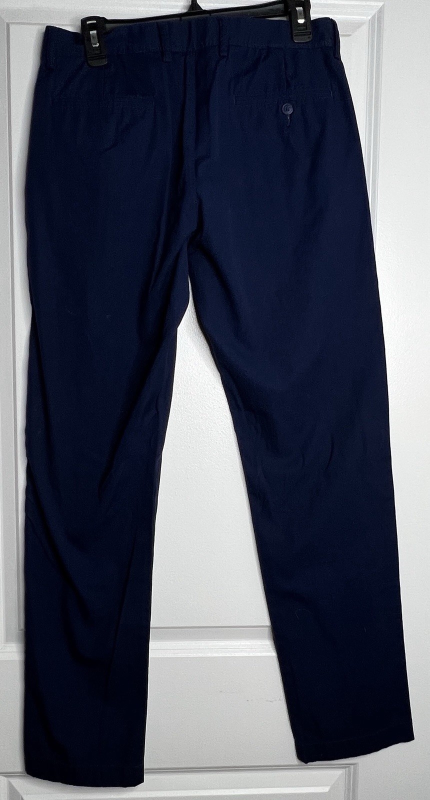 J.Crew The Sutton Mens 30×32 Navy Summerweight Chino Pants 100% Cotton Slim
