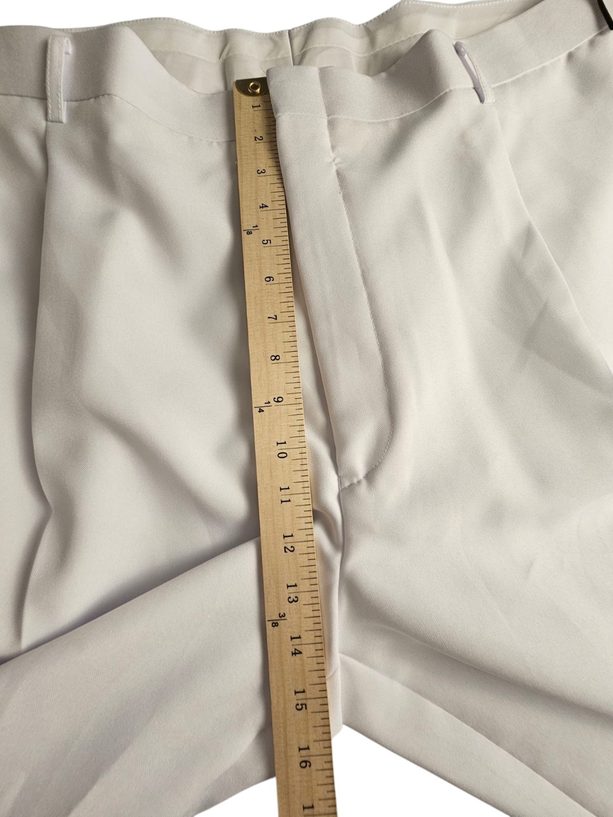 Vittorio St. Angelo White Suit Split Collar 2 Button 54R Pants 48×26 Formal NWT