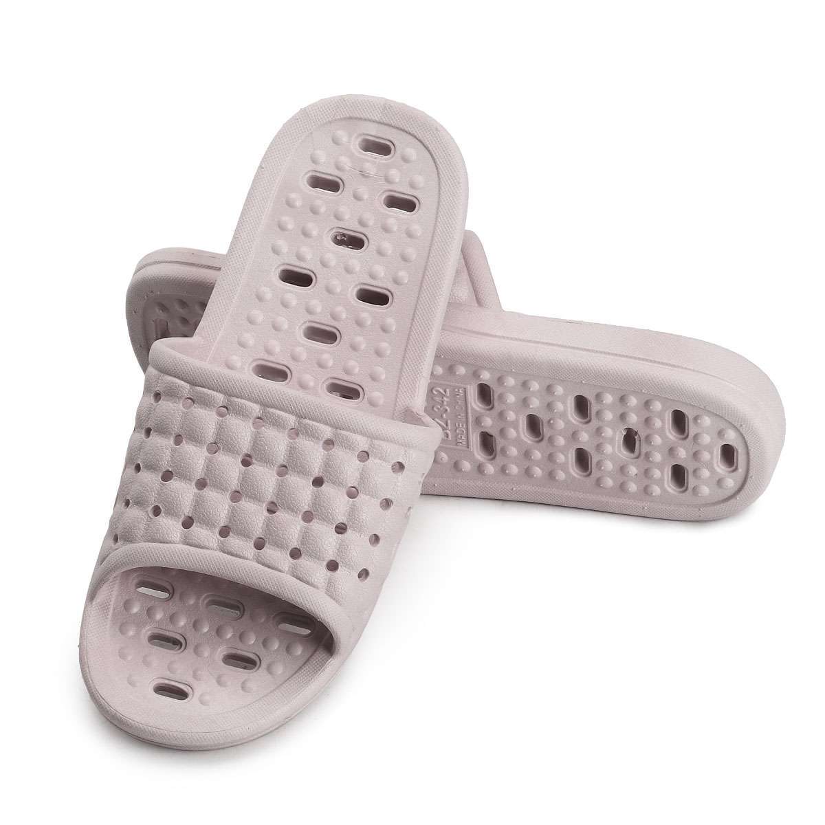 Shower Shoes Quick Dry Non-Slip Bathroom Slippers for Men Women Dorm Home Slides
