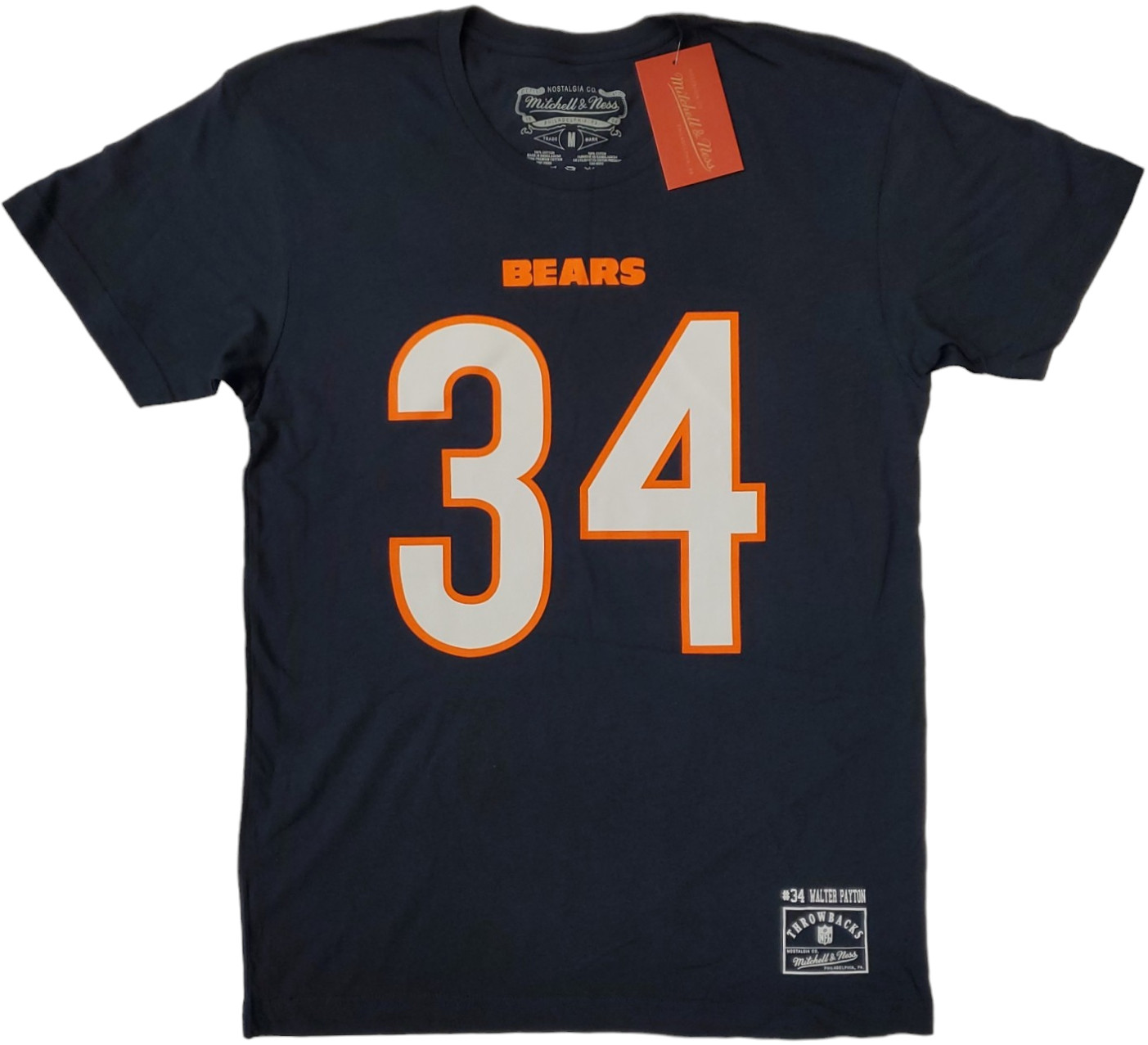 Walter Payton Chicago Bears Mitchell & Ness Name & Number T Shirt