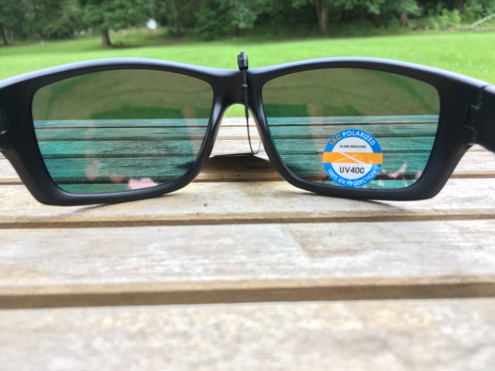 RAZE Eyewear Sunglasses Offshore floating polarized fishing black mirrored A1