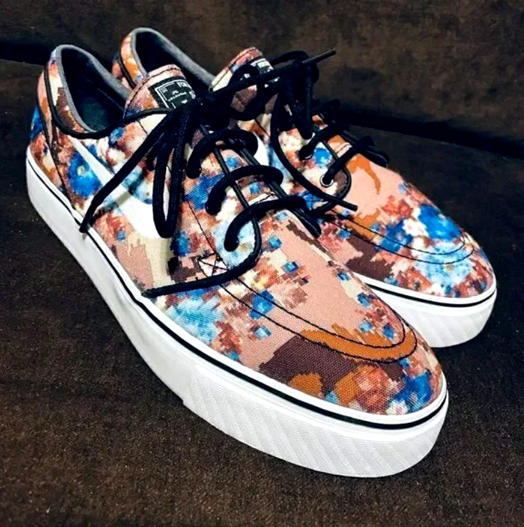 Nike Zoom SB Stefan Janoski Shoes Digi Floral Camo 482972-904 Vintage Size 13