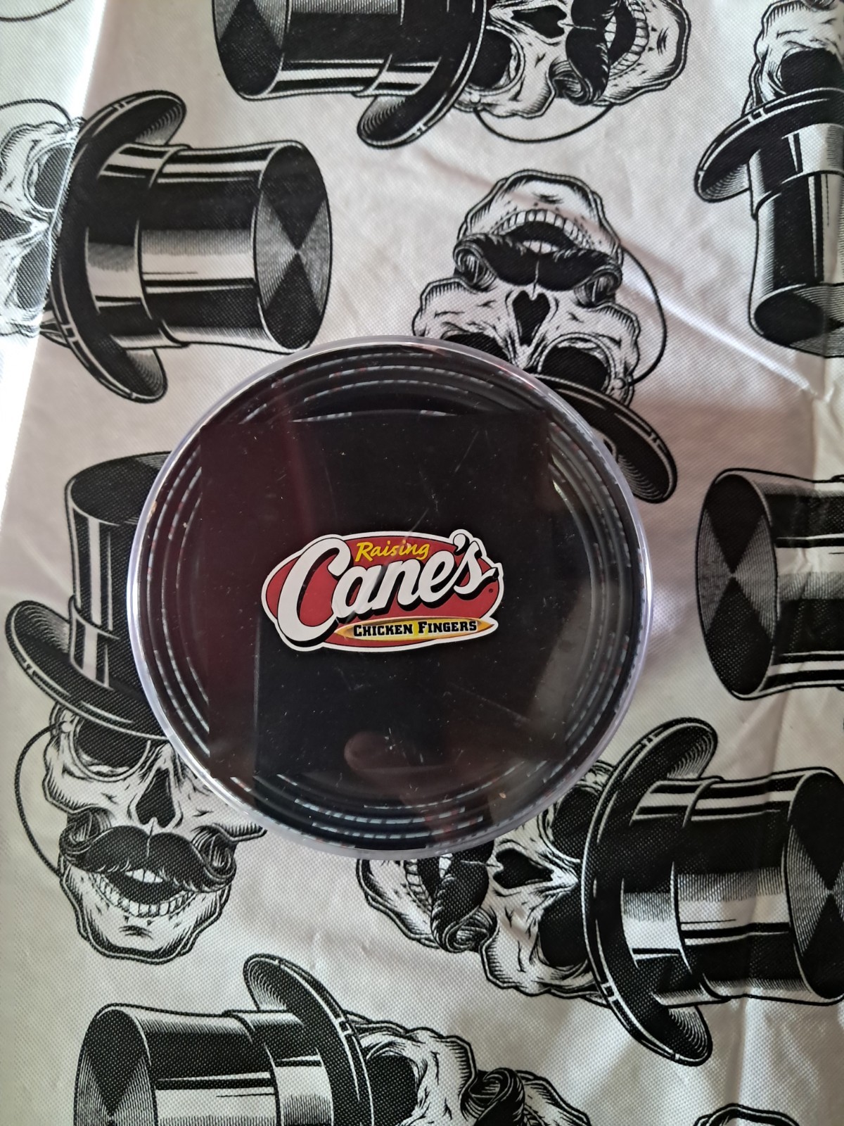Cane’s Men’s Adjustable Belt Black One Size Solid Logo Buckle 1.5 in Width