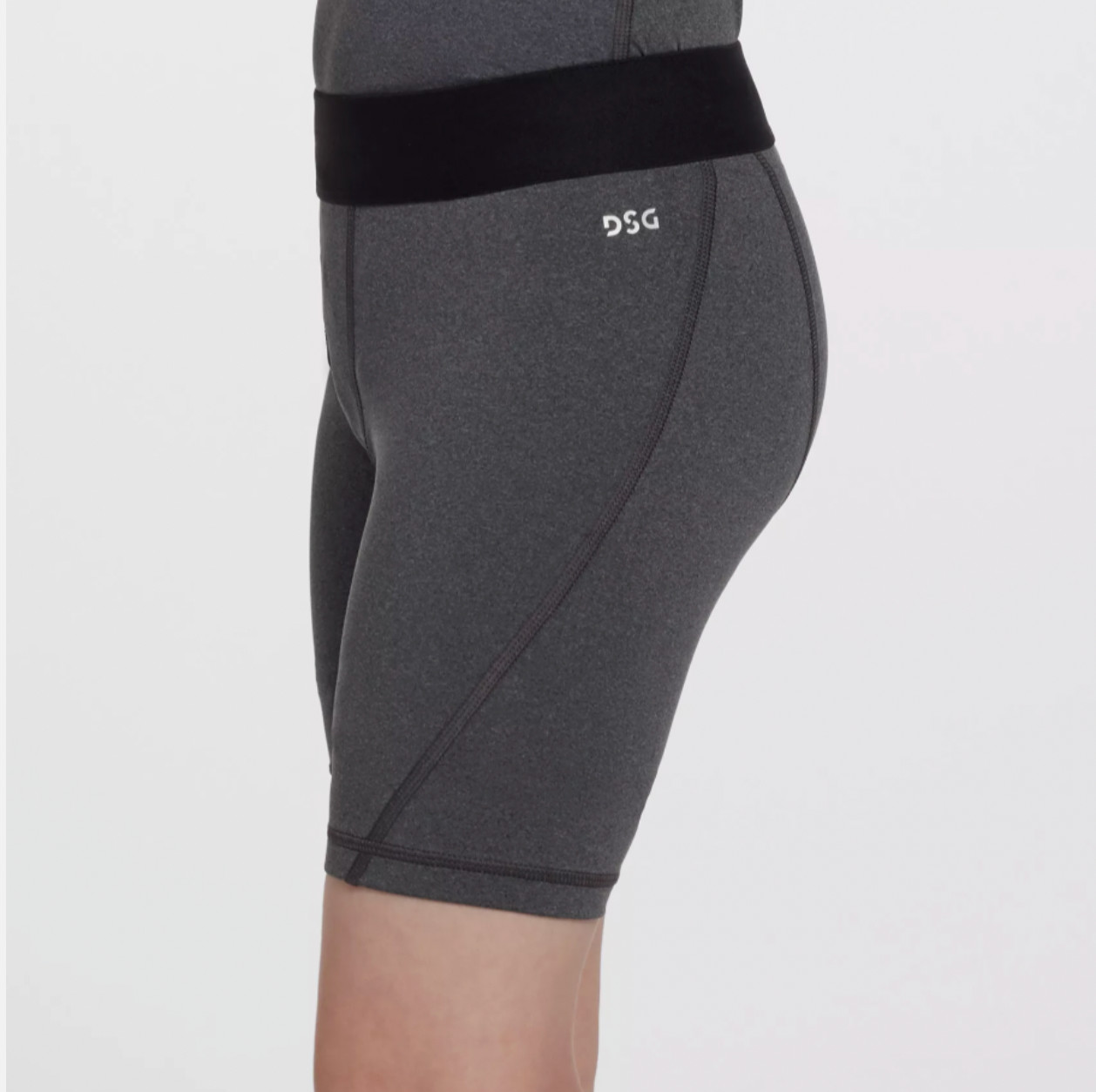 Boys’ DSG Compression Shorts Size Small Dark Heather Grey NEW