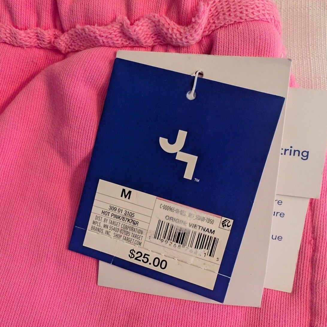 JoyLab Pink Drawstring Shorts Medium