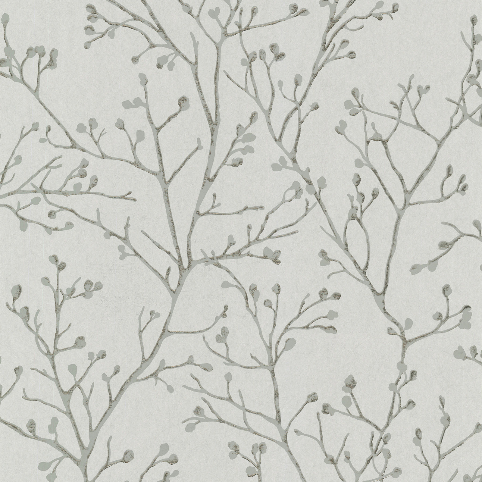 A-Street Prints Lustre 57.5-sq ft Platinum Non-woven Ivy/Vines Unpasted Wa|17302