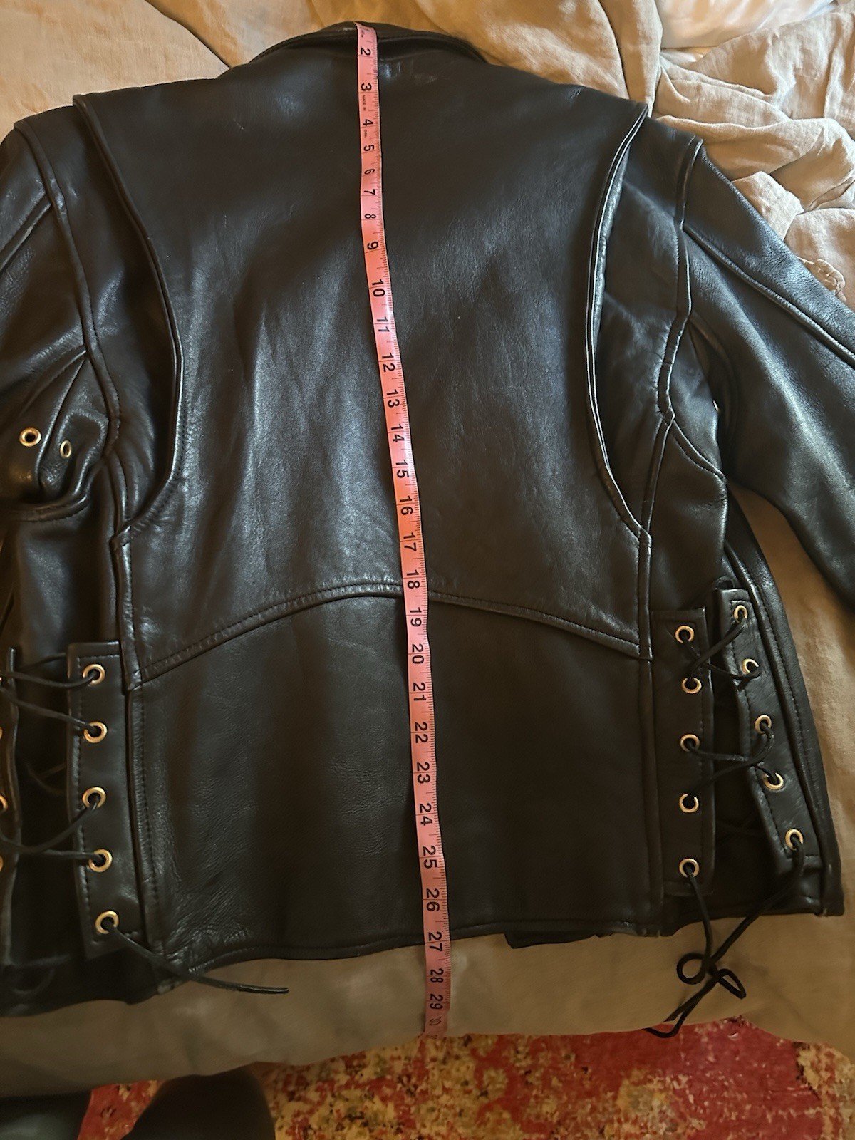 VINTAGE MOTORCYCLE LEATHER JACKET