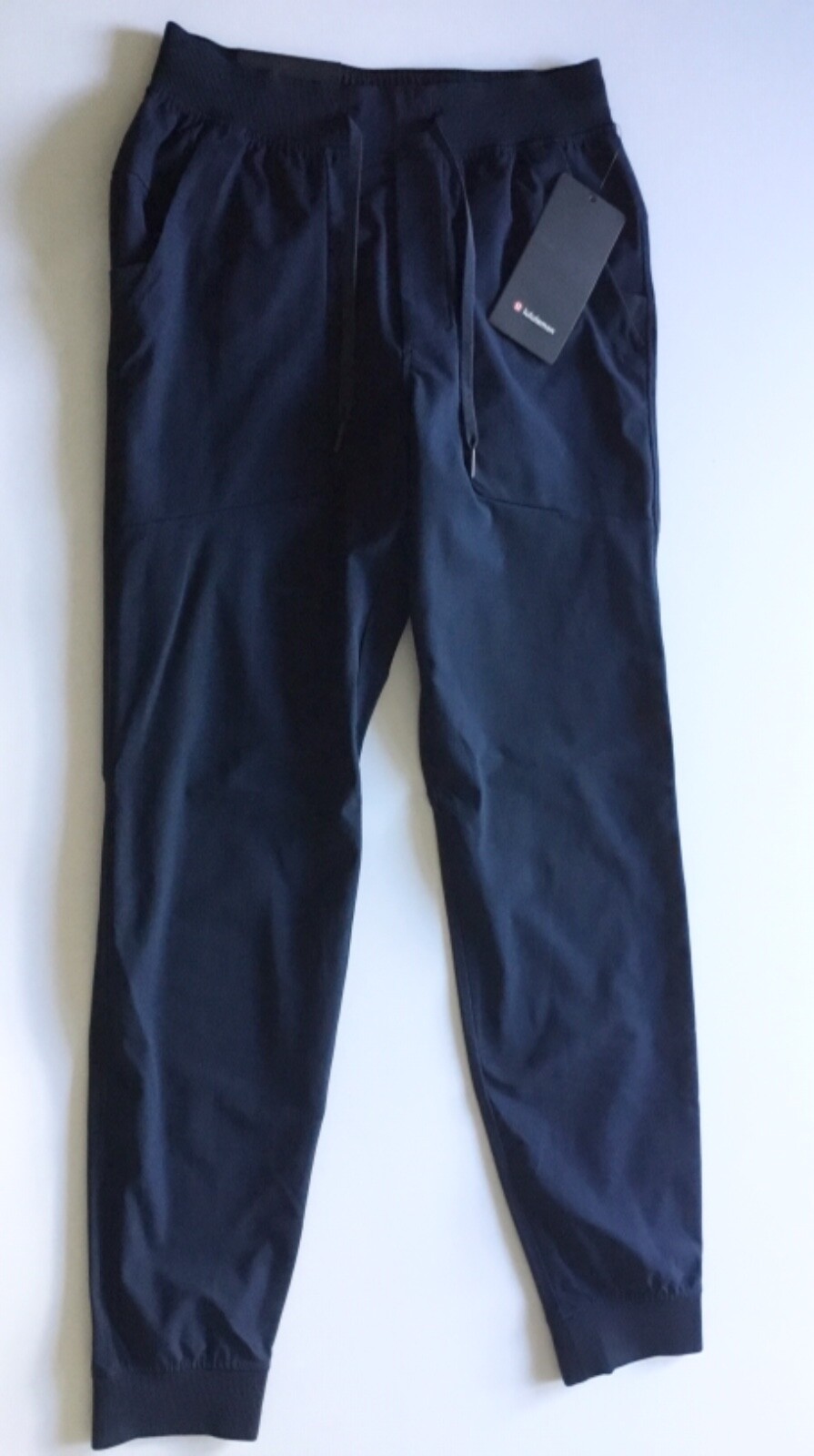 Lululemon Men’s ABC Jogger Warpstreme LM5AOLS TRNV True Navy Blue Size S