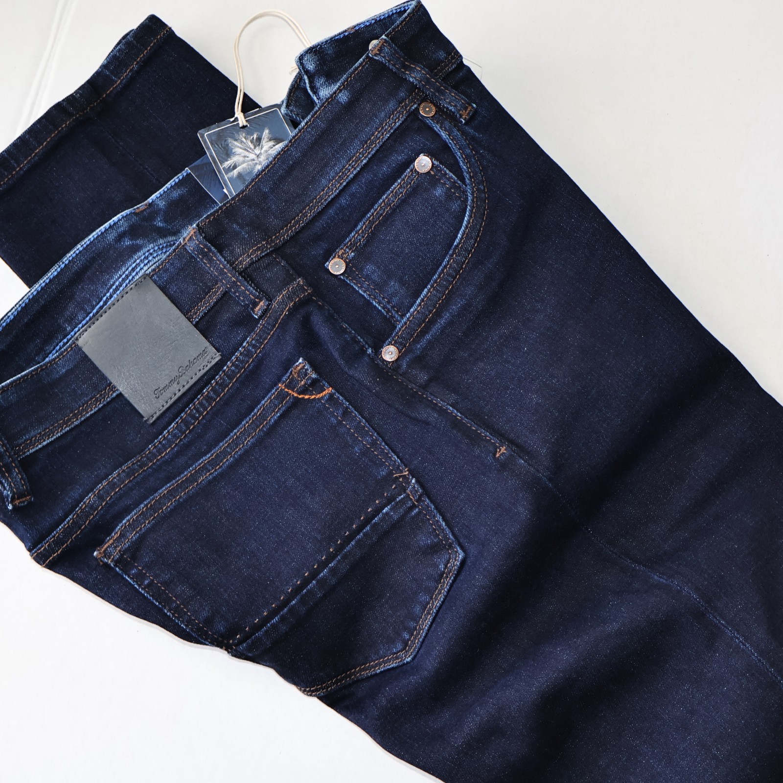 Tommy Bahama Indigo Palms Jeans Dark Indigo Wash ST124495 New 32×32 32 Waist