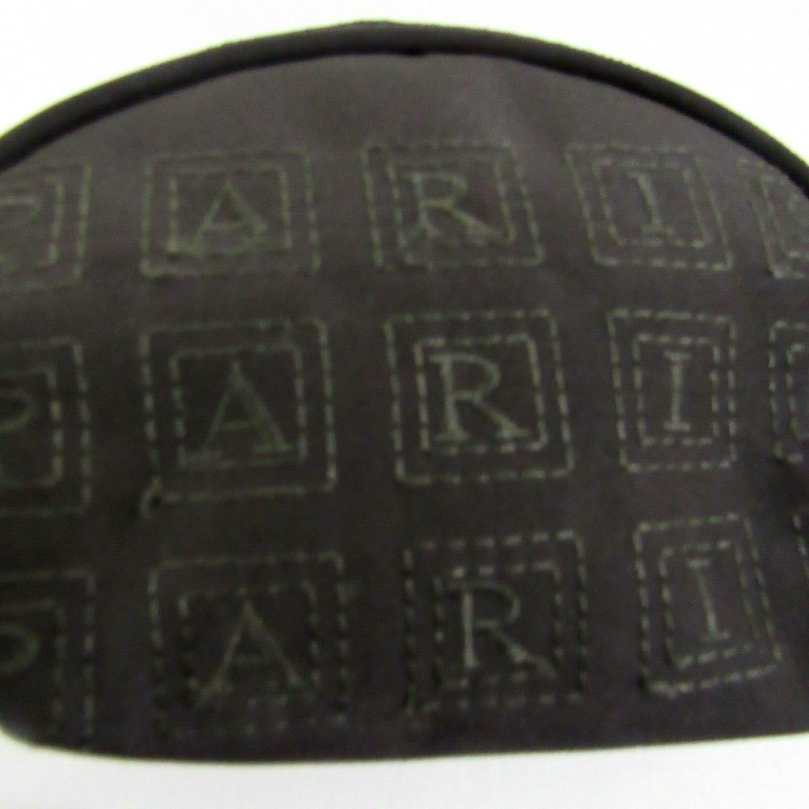 2 Cosmetic Bags w Eiffel Tower Zipper Pull Charms 10″ and 5.5″ Black From Paris