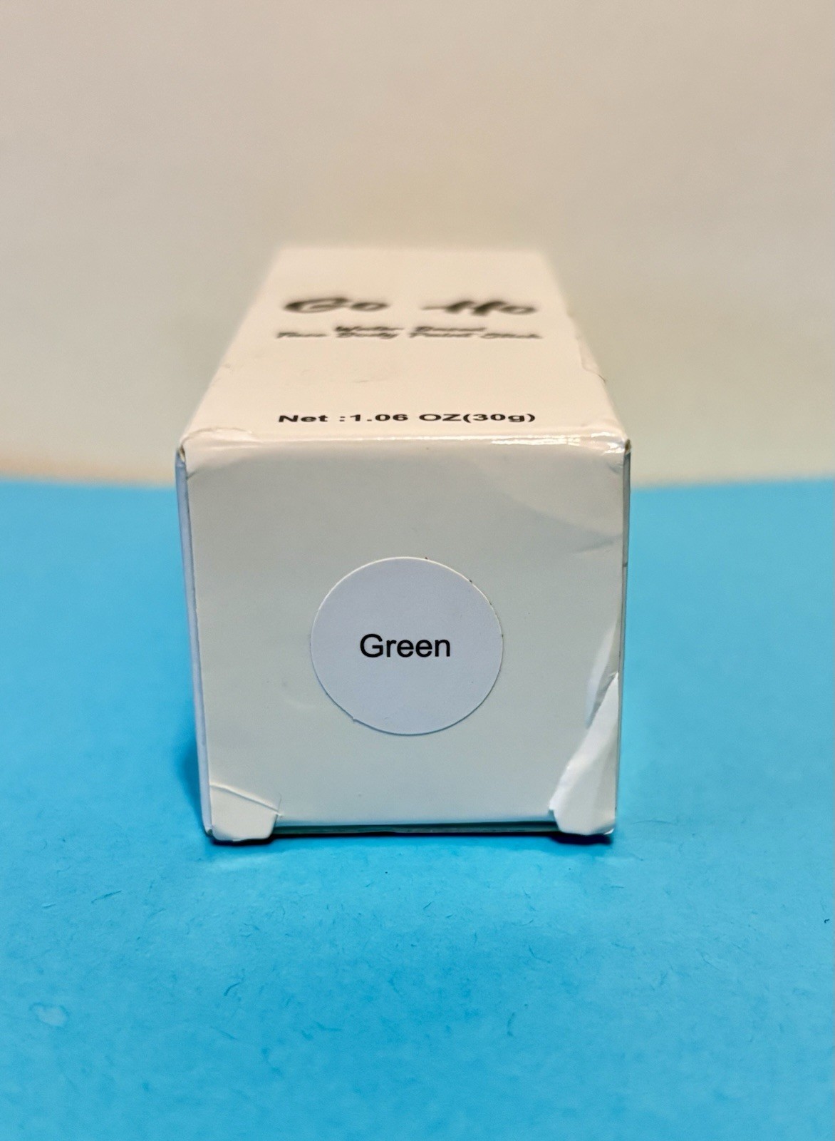 Go Ho Water-Based Green Body Paint Stick 1.06oz Halloween Adult Unisex One Size