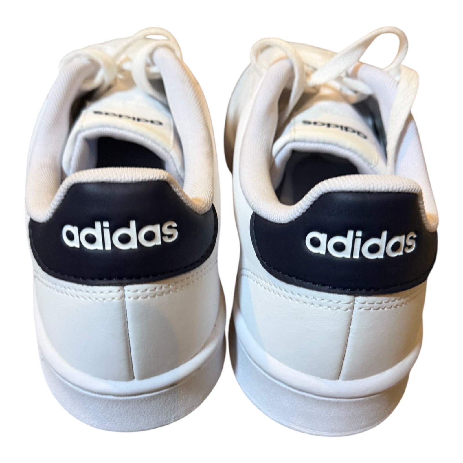 Adidas Mens Advantage GZ5299 White Casual Shoes Sneakers Size 10