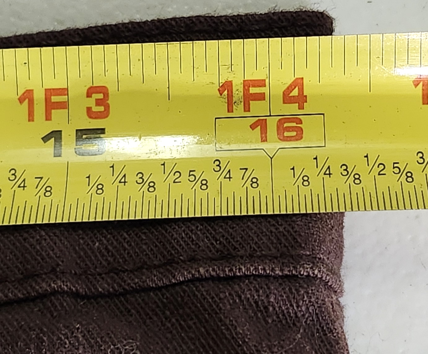 Gloria Vanderbilt Amanda Classic Fit Tapered Jeans Women’s 12 Short Brown NEW