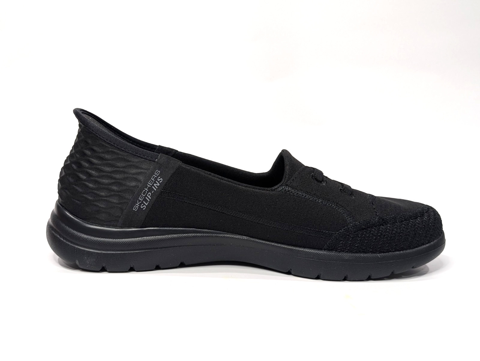 Skechers Slip-Ins On-The-Go Flex Top Notch Black Women’s Shoes- Size 7 NWOB