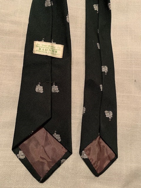 Tie Windsor Castle England Great Britain United Kingdom King Charles Queen
