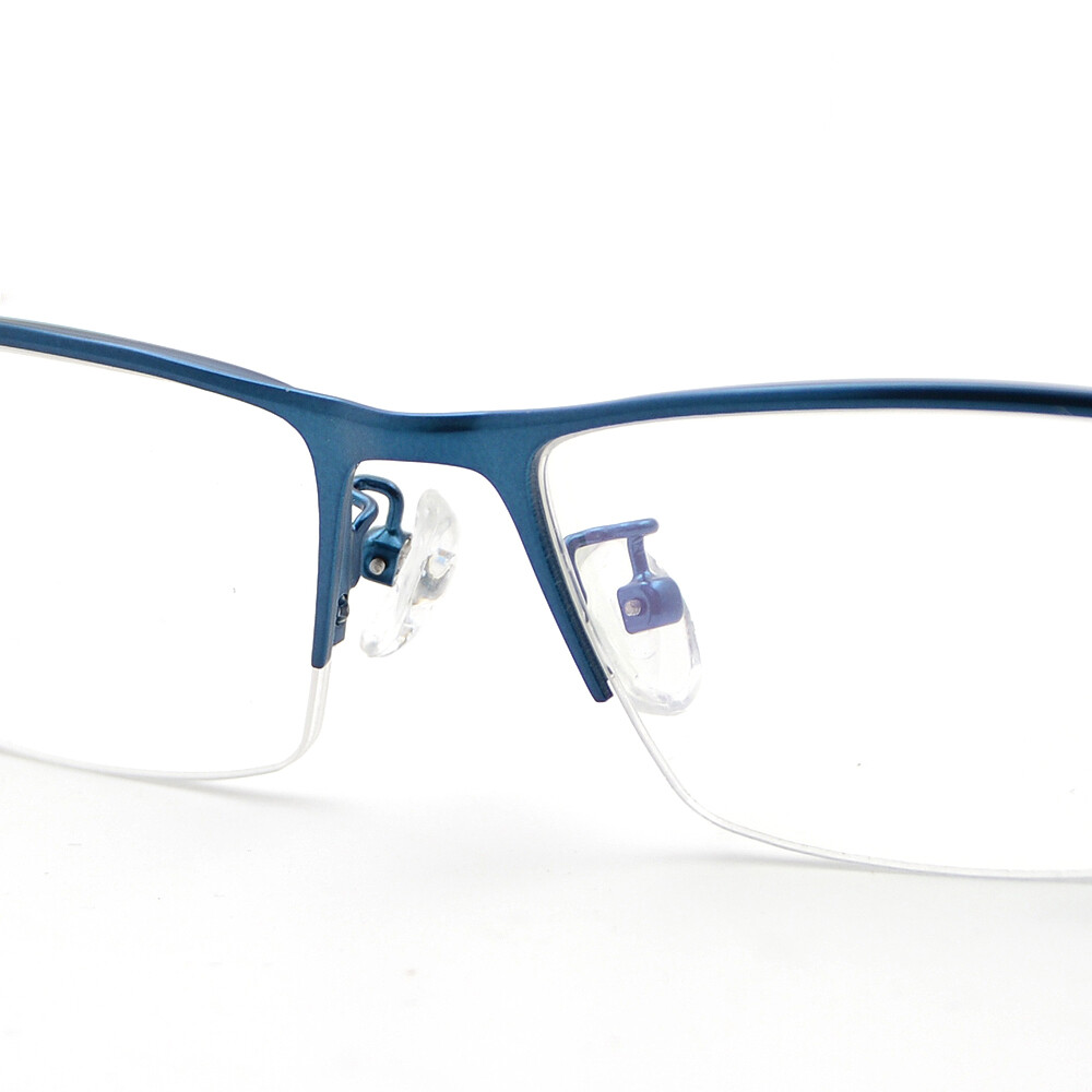 Classic Men Semi Rimless Photochromic Single Vision Reading Glasses +0.00~+4.00