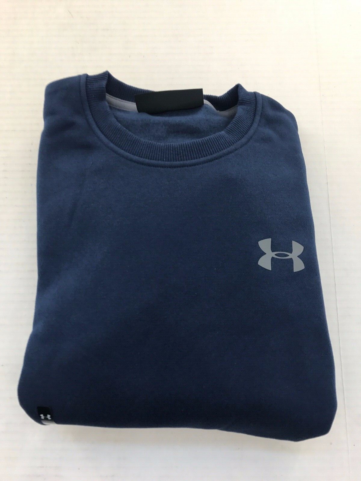New Under Armour Fitted Navy Coldgear Sweatshirt – 1302854 Small to 5XL