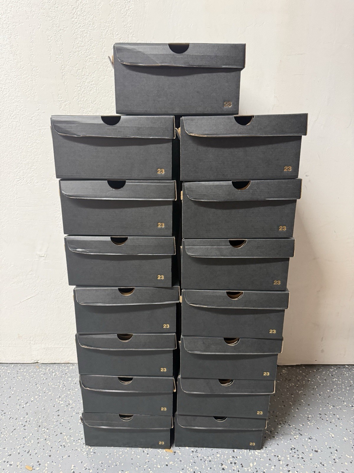 Empty Jordan Shoe Boxes lot (Size 8-12) – 15 Boxes Per Order 13x9x5 (inches)