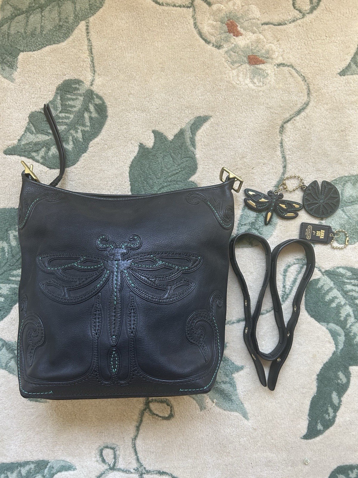 COACH LIMITED EDITION ANNA SUI DRAGONFLY DUFFLE BAG Limited Edition 21182