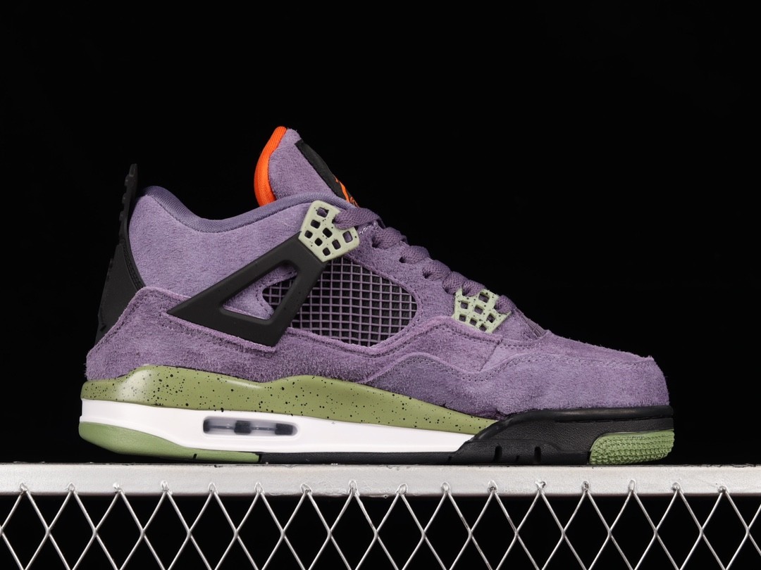 J*rdan4 AQ9129-500 New AJ4 Retro Canyon Purple Men’s Size 4-13