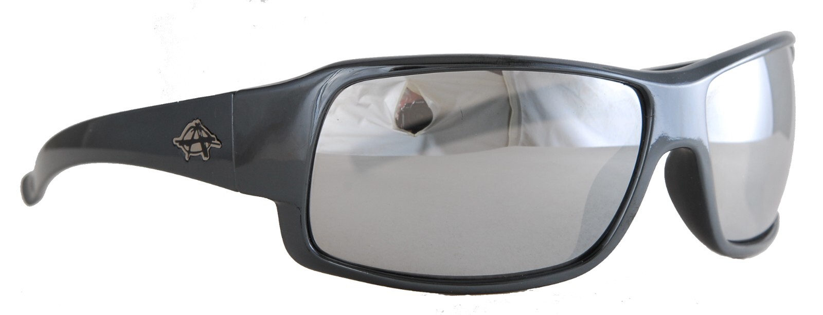 Anarchy Buster Sunglasses Black Frame / Mirror Lens