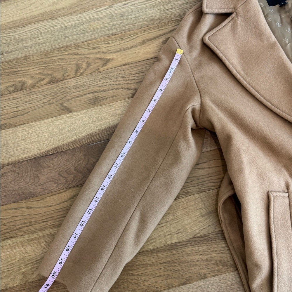 Banana Republic Camel Belted Long Coat