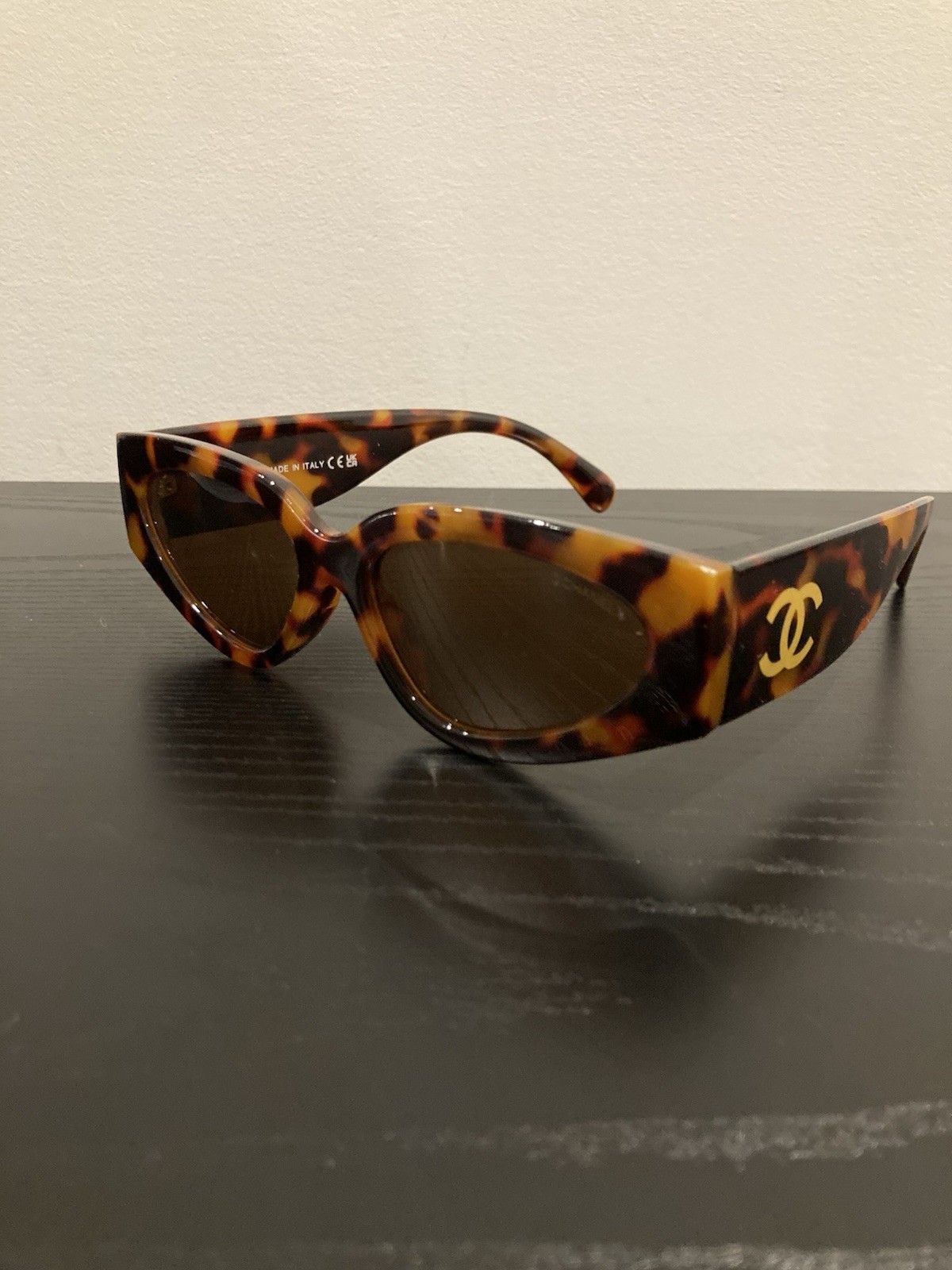 Chanel Women Sunglasses Tortoise Shell Frame