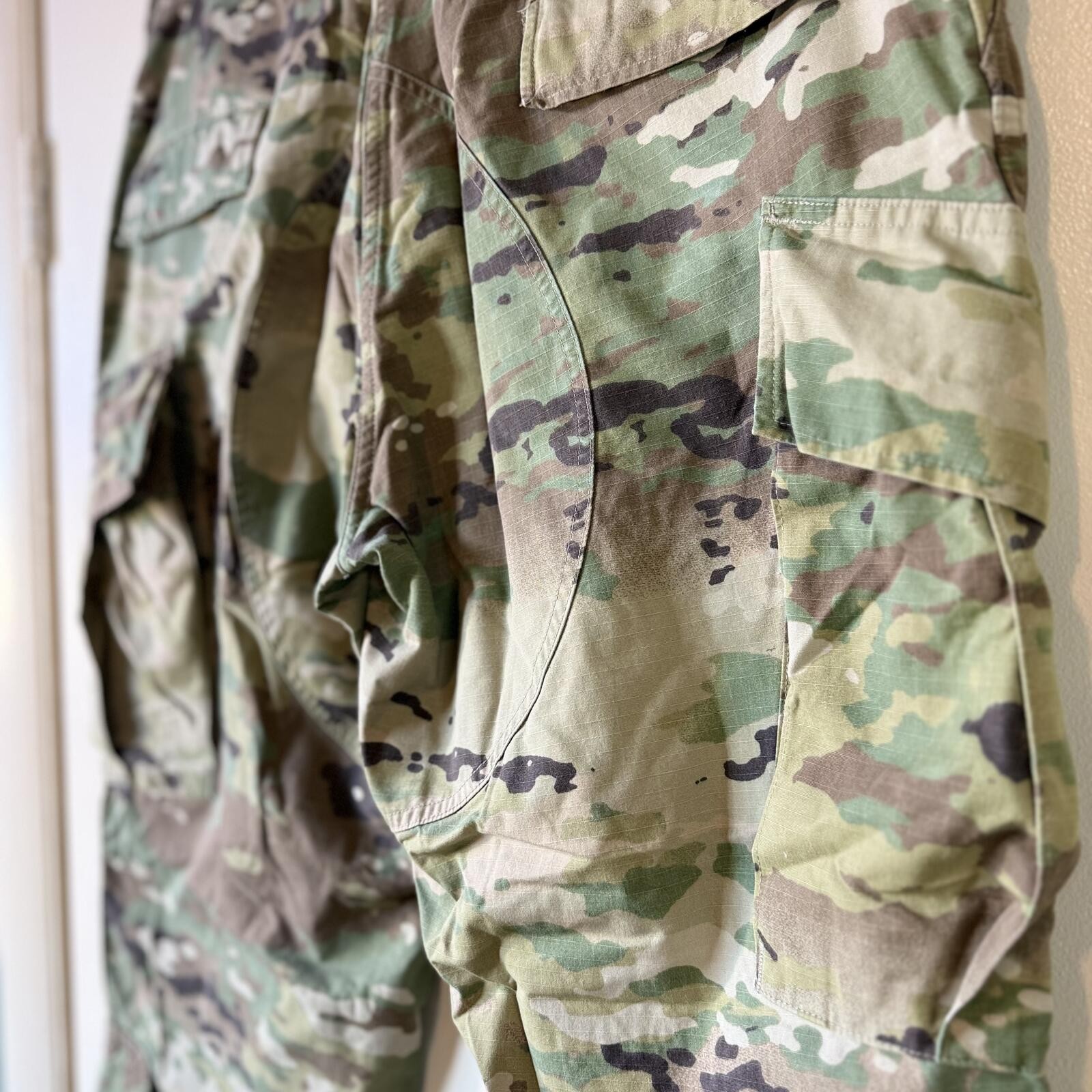 US Army OCP Multicam Combat Cargo Pants Large Regular Ripstop Military Tactical