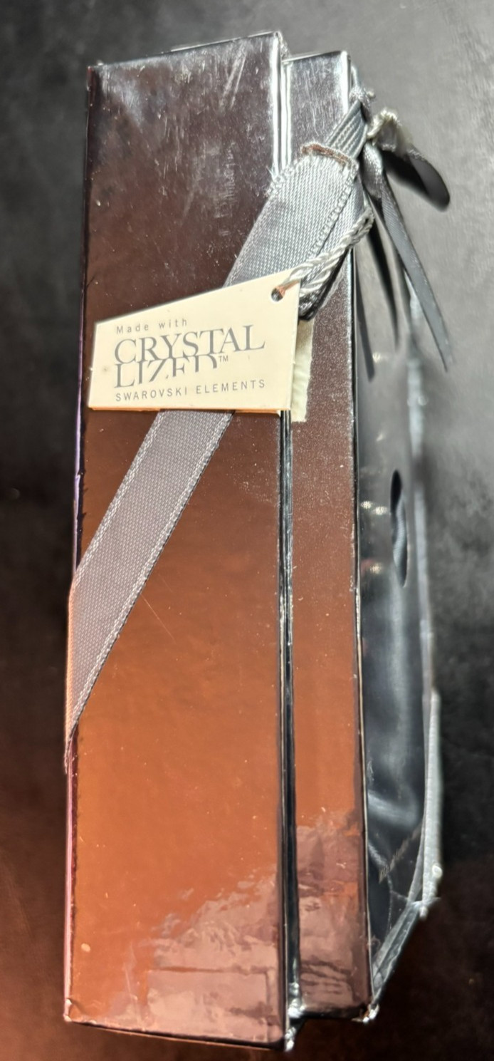 Swarovski Crystallized High Heel Shoe Key Ring in Original Satin Box, unopened