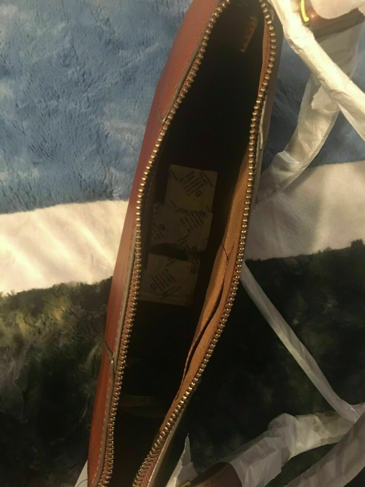 Fossil Skylar Crossbody Shoulder Bag Brown Leather SHB2656213 NWT $180 Brandy