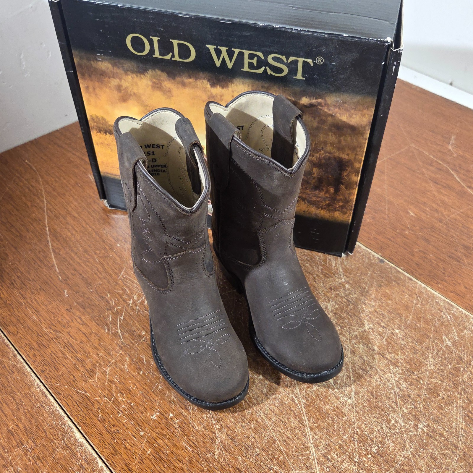 Old West Toddler Size 5.5 D Cowboy Boot