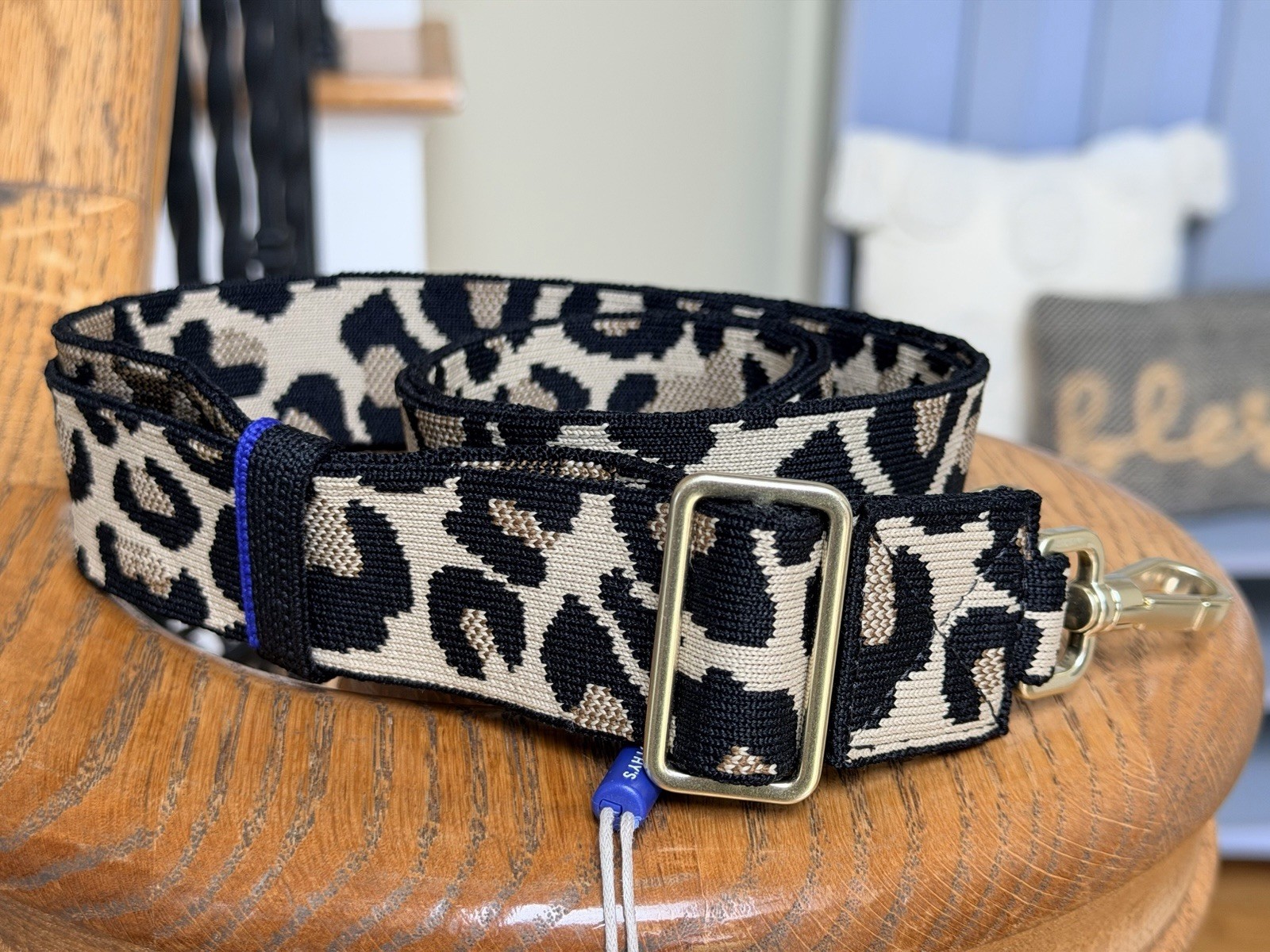 Rothy’s The Crossbody Strap in Desert Cat. NWT.