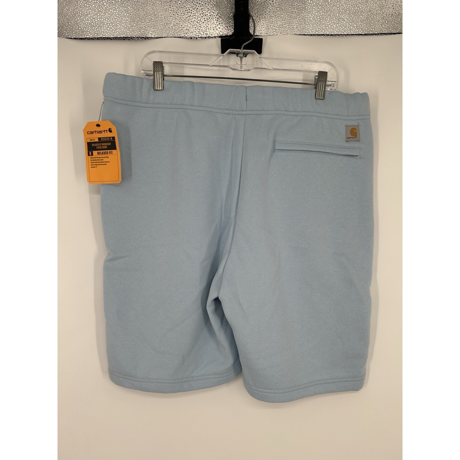 Carhartt Relaxed Fit Midweight Fleece Shorts Sweat 9″ Inch Inseam BS5840-M Large
