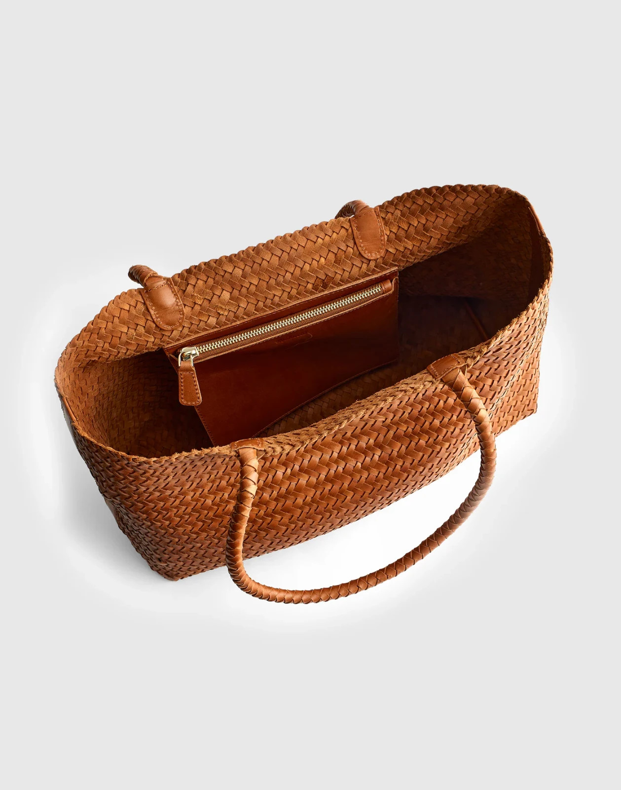Madewell Signature Woven Leather Tote Bag